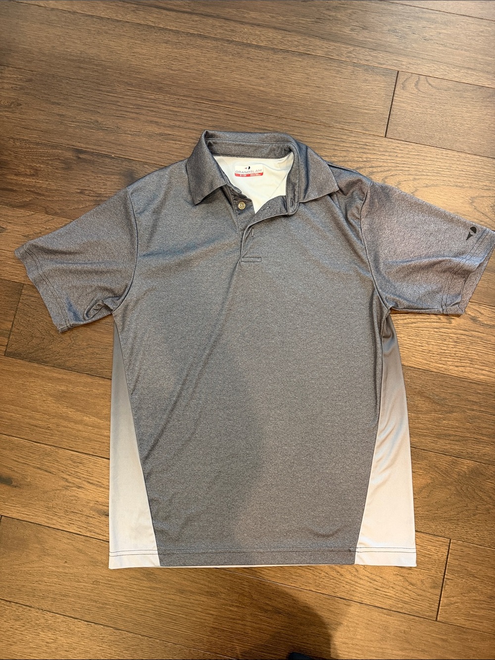 Grand Slam Gray Performance Polo Small - C38-028